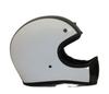 SunUp COBRA Full Face Motorcycle Size L White SM-002 Helmet, (59-60cm),