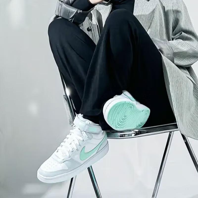 Nike Court Borough 2 Skateboarding Shoes GS Sneakers CD7782-011