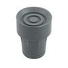 19mm Rubber Pole Cap Walking Stick Crutch Cane Bottom Pads CoverElderly Cane Anti Slip Foot Pad Trekking Pole Cane Accessories