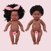 12in African American for Doll for Baby Girls Boys with Black Skin that Looks Re