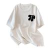 Plus Size Women's Summer Ice Silk Knit Top - Slimming Short Sleeve T-shirt