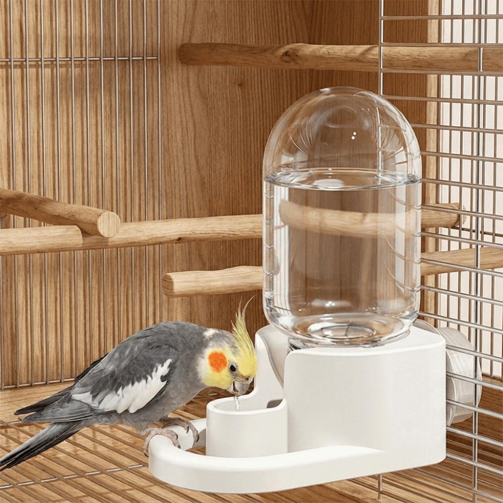 Large Capacity Bird Water Dispenser Universal Bird Food Container Cage Accessories