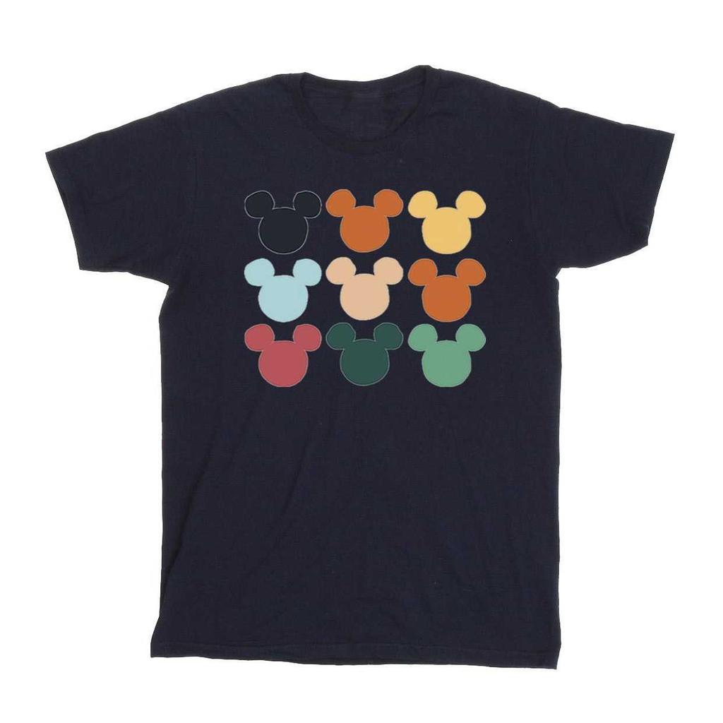 Disney Boys Mickey Mouse Heads Square T-Shirt