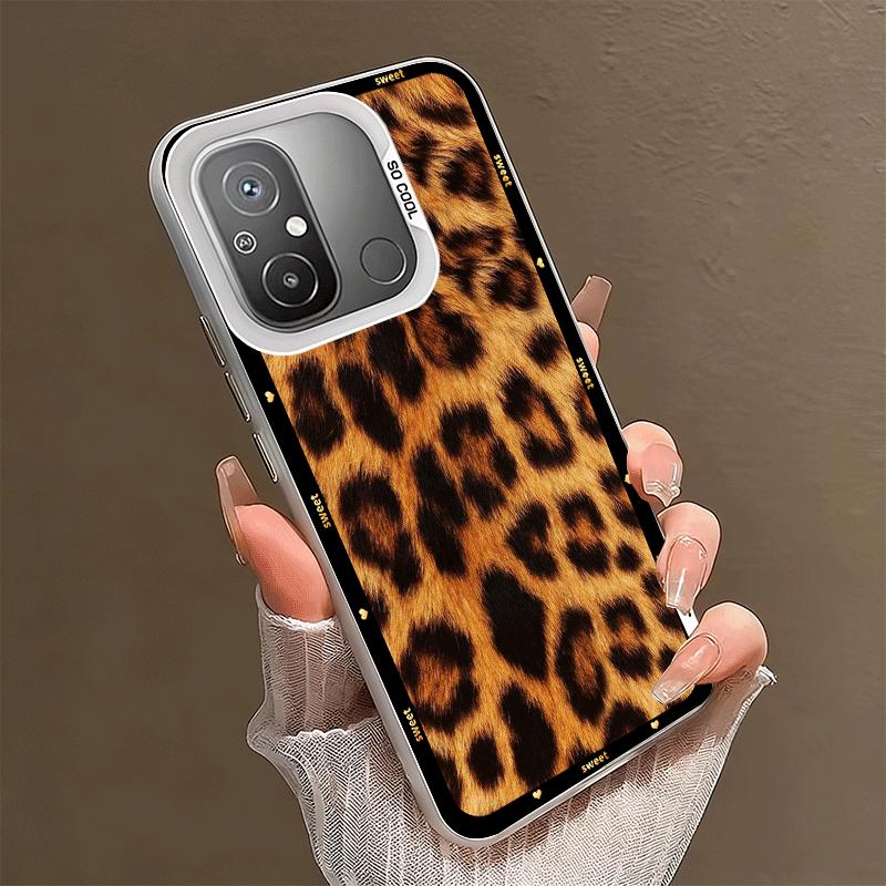 Fashion Sweet Leopard Print Shockproof Phone Case for Xiaomi Poco X7 X6 X5 X3 Pro F7 Ultra M8 Redmi 15C 15 14C 13C 12C 10C 13 12