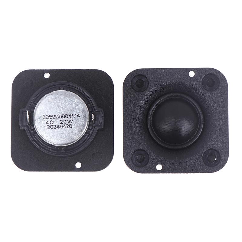 

2 шт. 2-дюймовый аудиодинамик 4 Ом 20 Вт 48 мм твитер Hi-Fi музыкальные динамики шелковый мембранный твитер DIY домашний кинотеатр громкоговоритель