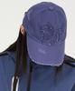 HOODHOOD Hd Applique Damaged Ball Cap Dust Blue