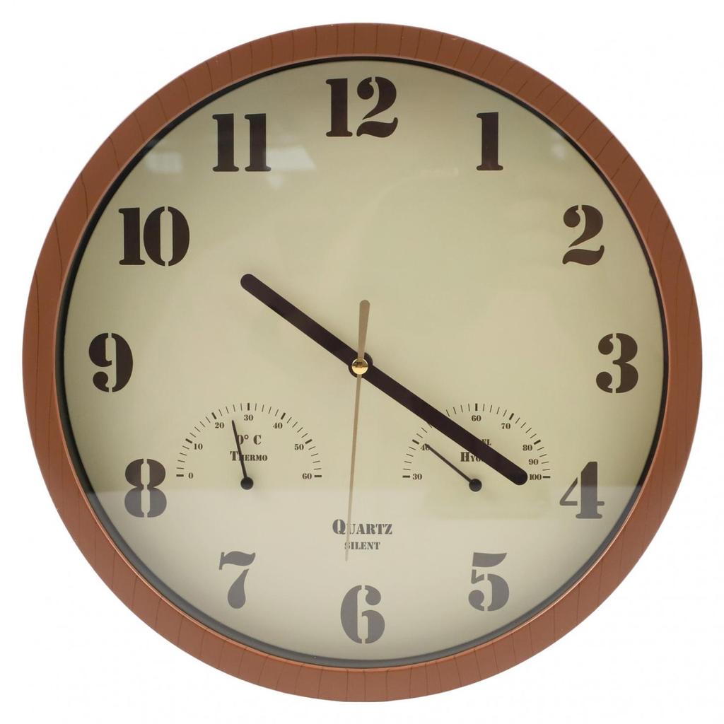Analog Timekeeping Outdoor Clock Patio Clock Battery Operated