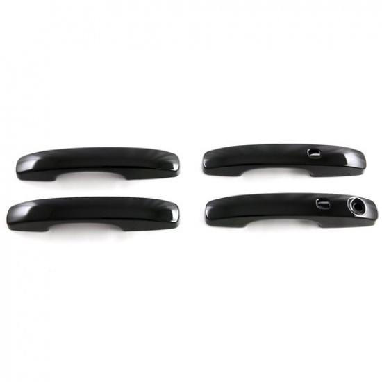 Glossy Black Side Exterior Door Handle Cover Trim For Ford Ranger 2023 2024 2025