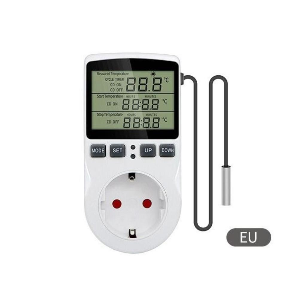 Timer Switch Digital Thermostat Digital Display Temperature Controller Temperature Regulation