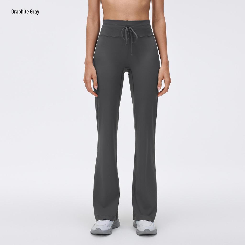 High-Waisted Flared Pants: Butt Lifting & Tummy Control, Slimming Fitness Yoga Pants for Spring/Summer