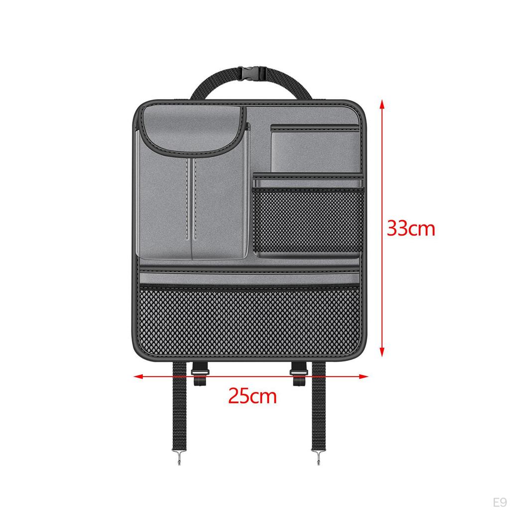 Car Back Seat Protector Storage Tissue Holder Keep Clean and Tidy Size 33x25x15cm Multipurpose