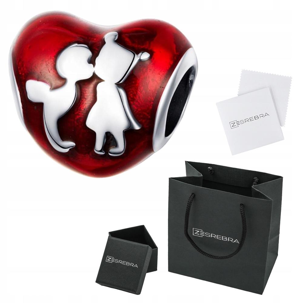 Charms Heart 925 Bead S925 Pendant Couple In Love Love Beads