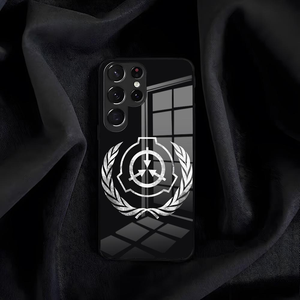 SCP Foundation Phone Case For Samsung S26 S25 Edge S24 S23 S22 S21 S20 Ultra Plus FE Glass Cover