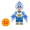 1/8ks Kreslená Anime Mini Akční Figurka Panenka Stavební Kostky Anime Postavy Goku Super Saiya Birusu Model Dětské Hračky Dárky