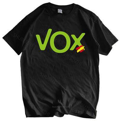 Unisex T-shirt Loose Style Tops Tshirt Men Summer Top Tees T-Shirt-T-Shirt - Roly Logo Vox Spain Newest Fashion Tee Shirt
