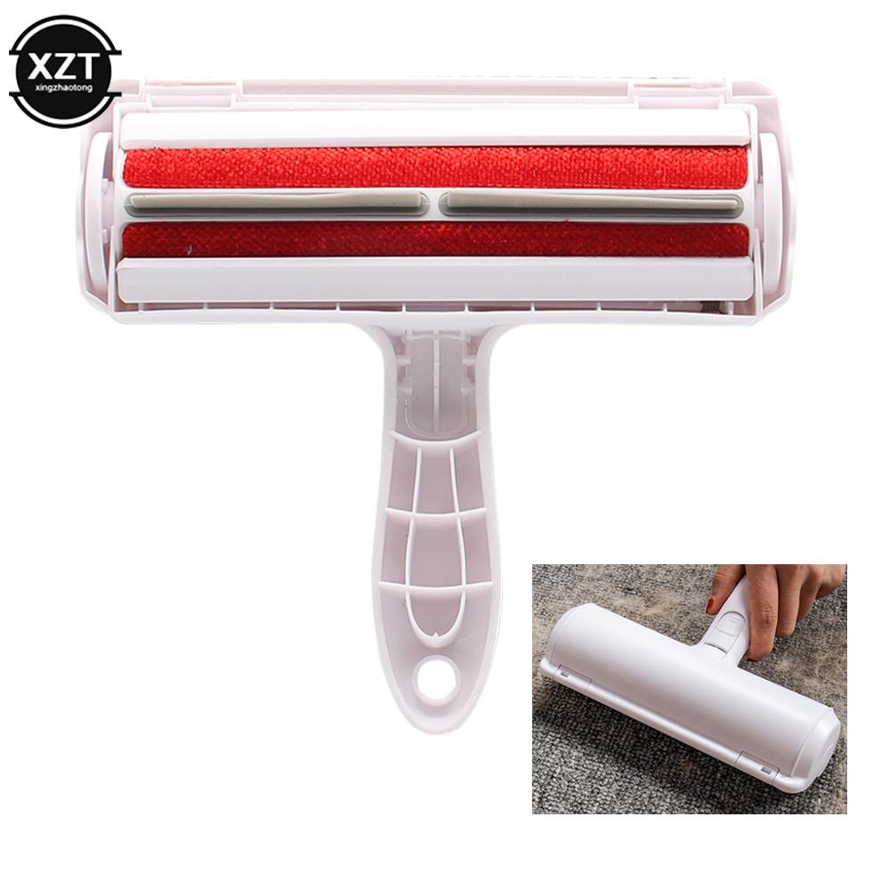 Multifunction Pet Hair Remover Roller Removing Dog Cat Hair From Furniture Self-cleaning Lint Pet Hair Remover One Hand Operate