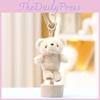 Bear Cuter Plush Doll With Super Soft Short Pile For Dolls And Pendant Bag