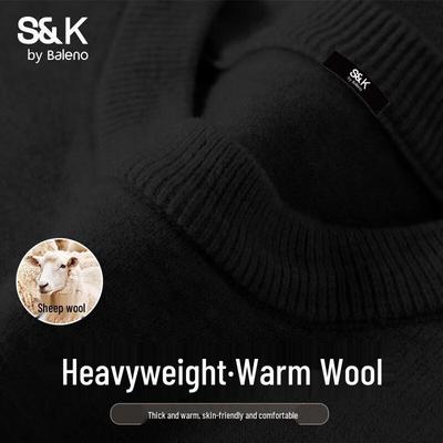Baleno Men's S&K Series Heavyweight Knit Sweater