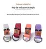 Enhanced Polyester Cotton Yoga Stretch Strap
