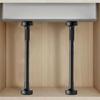 Practical Stainless Steel  Sink Support Brackets Adjustable for Most Kitchen Supplies Sinks Without Drilling Required