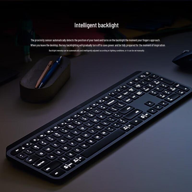 Logitech MX Keys Wireless Bluetooth Keyboard