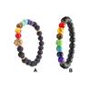 Fashion 8MM Bracelet Women Beads Exquisite Mens Adjustable Accessories Prayer Rope Gifts Bracelets Hand Lava Stone for Men