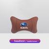 1Pcs Leather Car Interior Seat Headrest Neck Pillow For Subaru STI Impreza Legacy WRX BRZ Forester XV Outback Crosstrek Levorg Z14