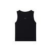 Nike Yoga Dri-FIT Solid Logo Print Sleeveless Tank Top Women Tops Black DV9168-010