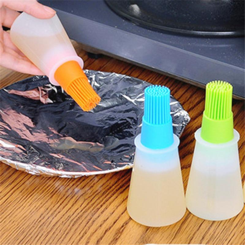 Küchenzubehör Werkzeuge Silikonölpinsel Backpinsel Kuchen Butter Brot Pinsel Kochutensil Küchenhelfer