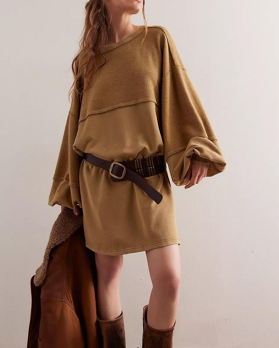 

Женское худи свободного кроя белого цвета с принтом синих звезд и отделкой, повседневный пуловер XL коричневый