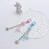 Creative Dolphin Pendant Keychain Bowknot Phone Charm Bowknot Keychain Pendant