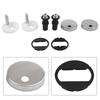 2pcs Toilet Hinges Fittings High Quality Quick Release Hinges Kits Toilet Cover Accessories Cover Screw Connector Toliet Parts