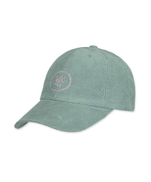 ULUK Lucida C Embroidered Corduroy Ball Cap_Sky Blue