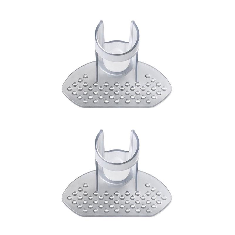 2Pieces Splash Guard Easy to Installation Accessories ABS Texture Replacement Part for Floor Scrubber Waste Water Tanks