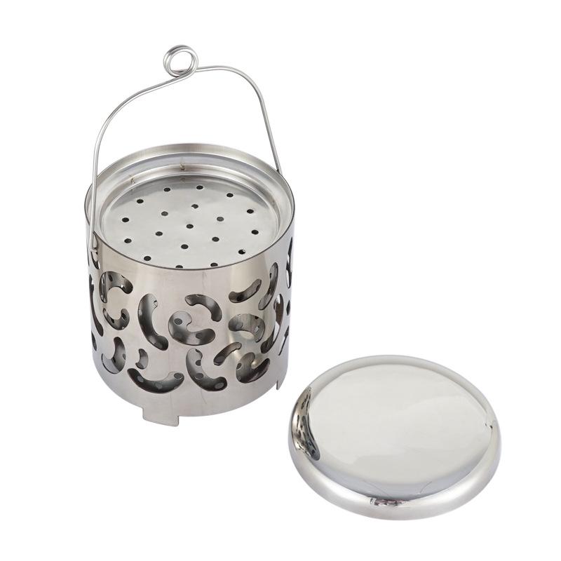 Portable Mini Stainless Steel Camping Heater for Autumn and Winter