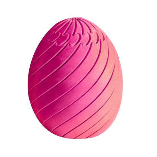 3D Printed Easter Egg Toy Stress Relief Spiral Egg Fidget Toy Twisting Egg