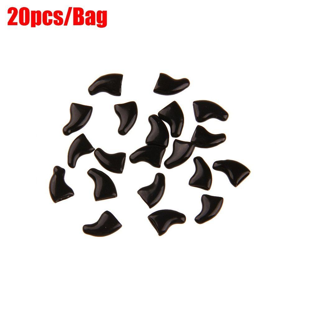 Colorful Cats Soft Nail Covers Anti-scratch Pet Nail Cover Fashion Cat Grooming Supplies