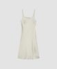 Deolil Plain Midi Satin Dress_Silver Gray
