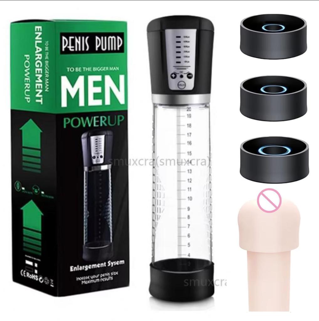 Electric Penis Pump Extension Penis Air Pressure Therapy With Rechargeable Design Penis Extension Sex Machine Penis Extension 18