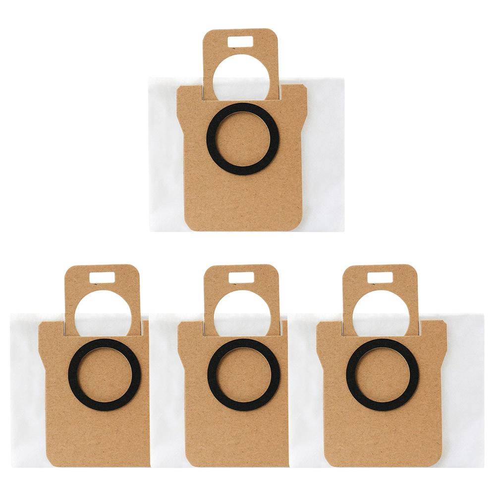 Vacuum Bag For JONR For T5 Pro Robot, 3.5L Capacity Self-Empty Station, 4 Or 10 Pcs Replacement Dust Bags