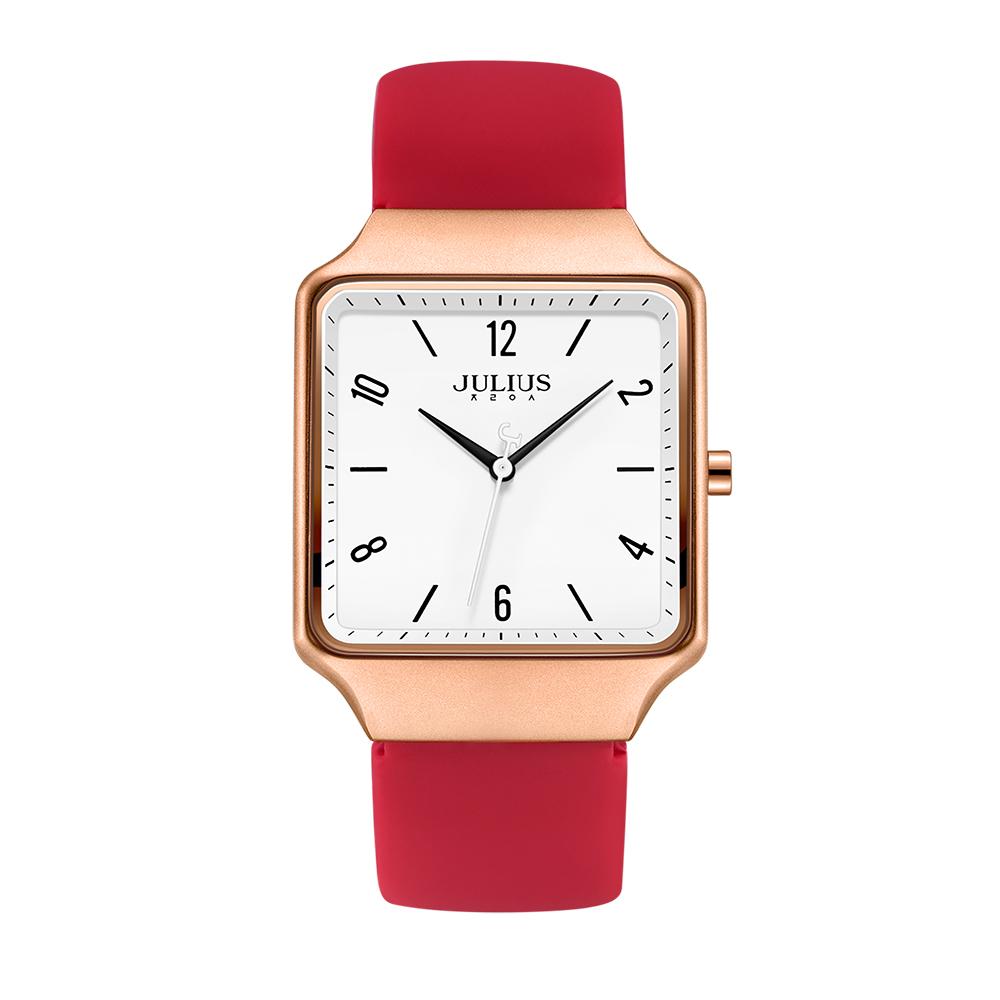 Jyullieoseu Ja-1408 Unisex Urethane Square Watch