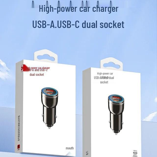 

Kuaike H30 Alloy Car Charger, A+C Ports, Fast PD & Android Flash Charge Compatible