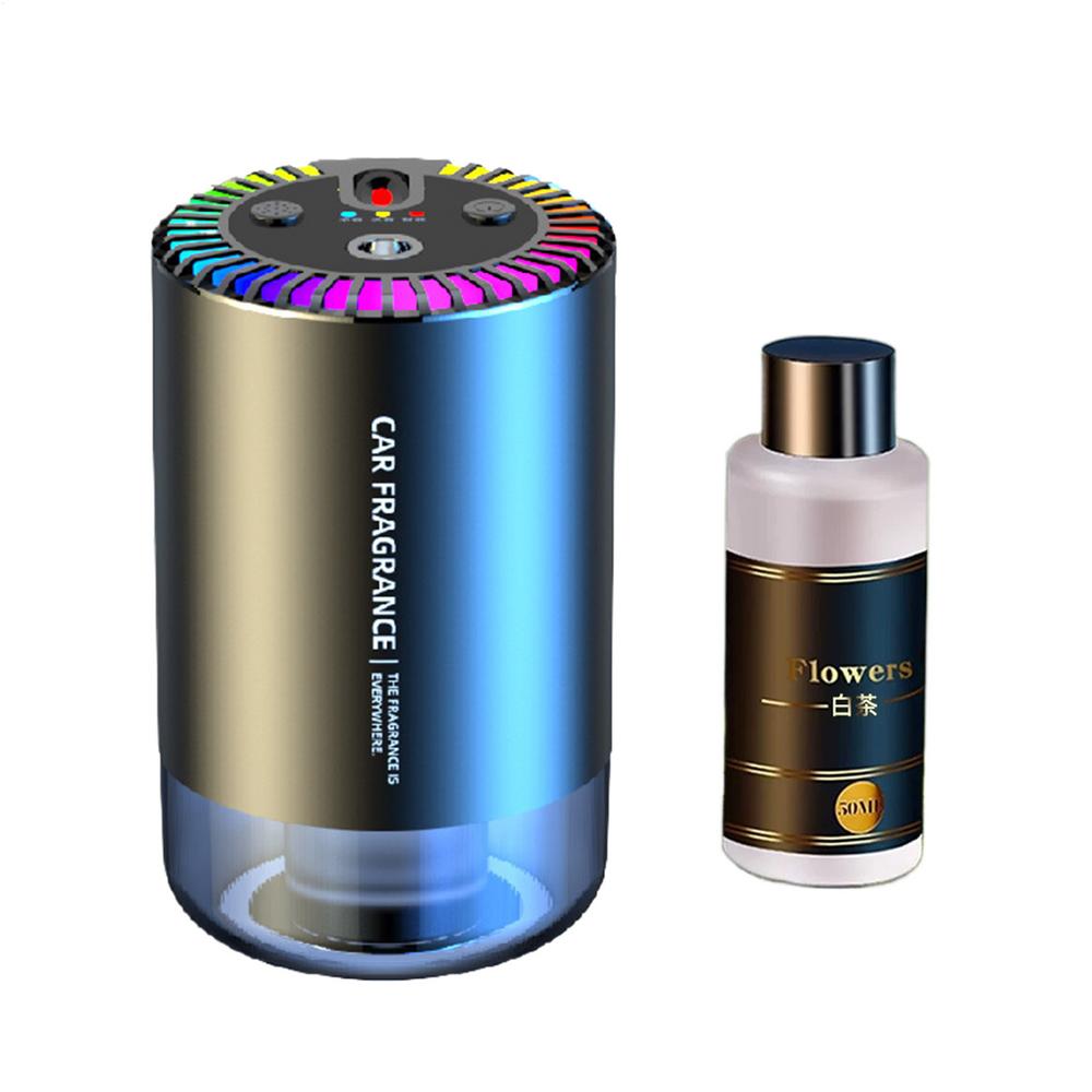 Auto Lufterfrischer Diffusor Fahrzeug Parfüm Maschine Romantisches Auto Aromatherapie Spray Fahrzeug Parfüm Luftdiffusor mit Sternenhimmel