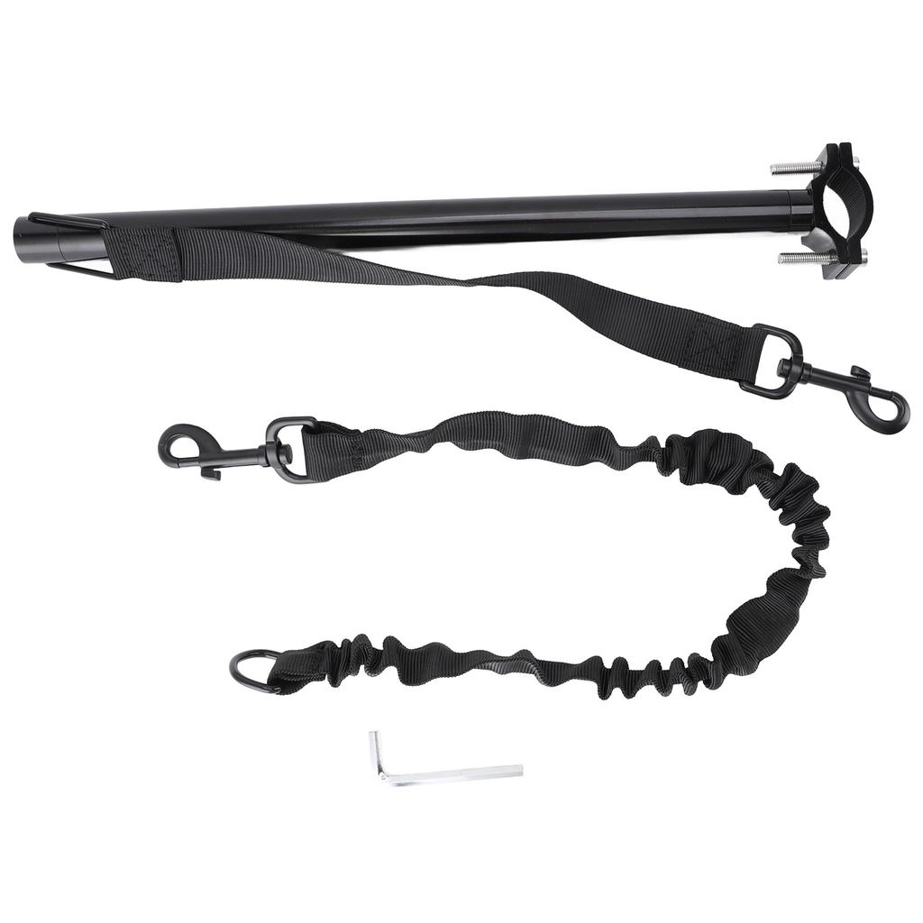 Sykkel Hundebånd Enkel Montering Fjerning Fleksibel Sikkerhet Hund Sykkelbånd for Utendørs Trening