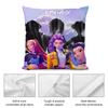 K-Kpop D-Demon H-Hunters Pillow Case Short Plush Print Square Throw Pillow Covers Sofa Home Cushion Decor