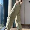 Pantaloni cargo estivi per donna Pantaloni larghi casual Pantaloni da lavoro Pantaloni moda Pantaloni sportivi a vita alta Pantalon 27896