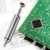 Aluminum Alloy Powerful Desoldering Pump Manual Preventing Blockage Solder Sucker Tool Silicone Sucking Nozzle Tin Absorber