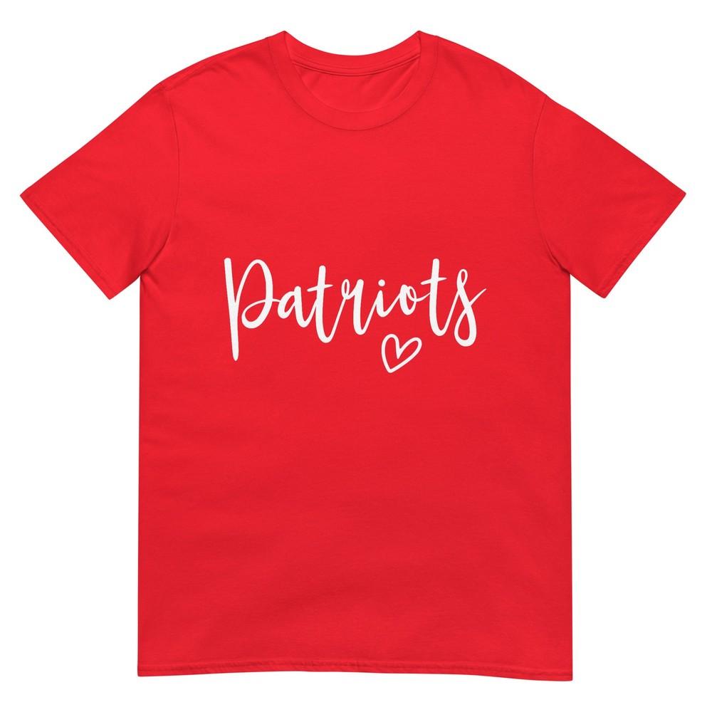 Patriots High School Patriots Sports Team Unisexs Patriots TShirt S