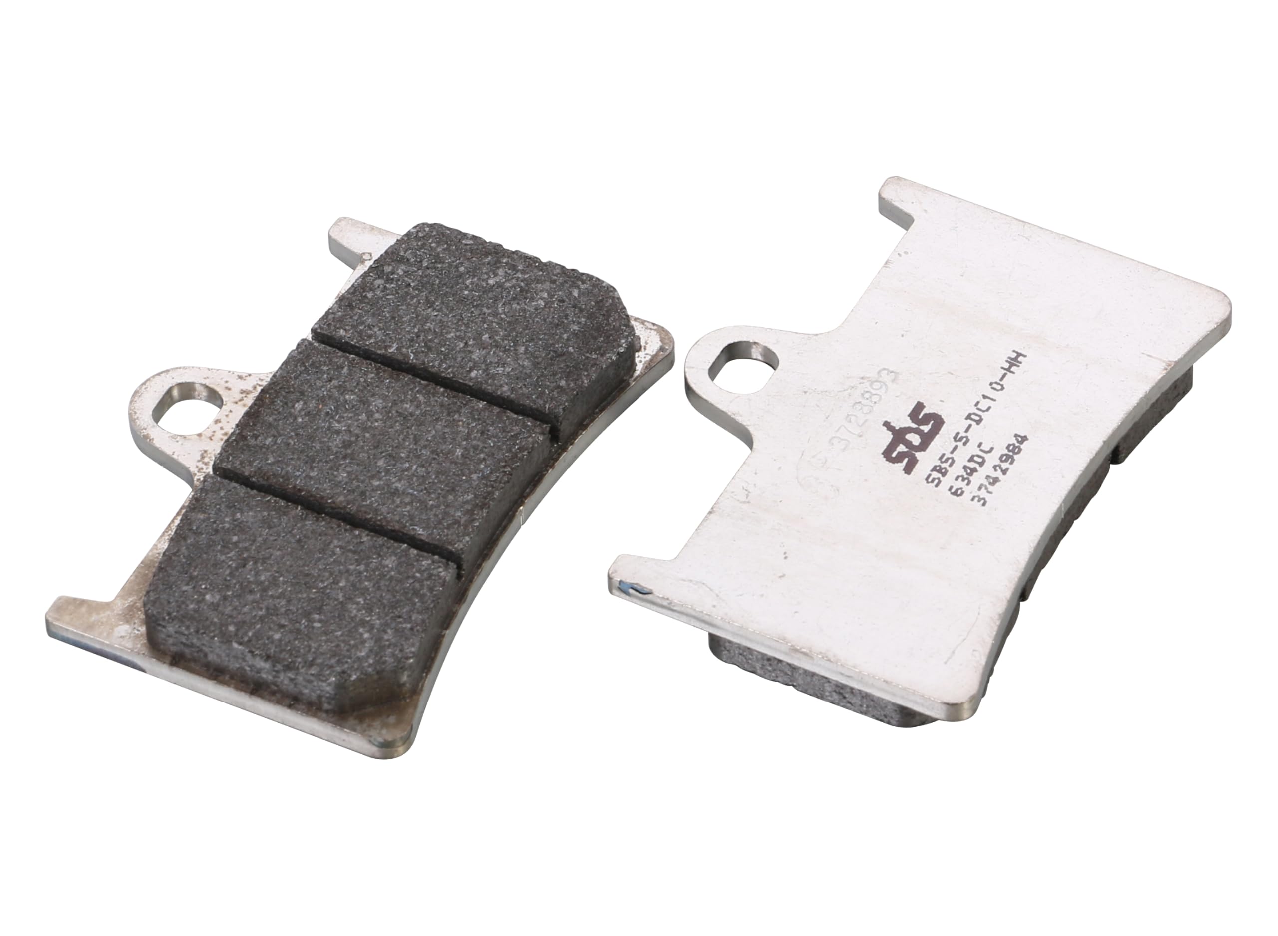 

Kitaco Тормозные колодки SBS 634DC Гоночные колодки Не для использования на дорогах общего пользования Двойной углеродный материал XJR400R 530 560 Tracer 900 (Фронт) T-Max T-Max YZF-R6 YZF-R7