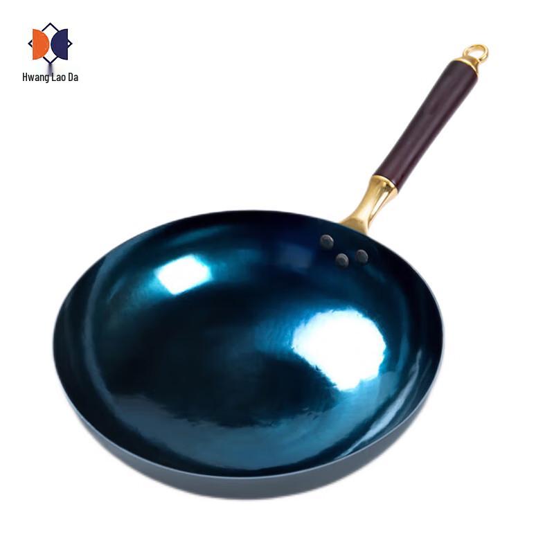 Zhangqiu Handmade Wrought Iron Wok - Master Mirror Finish